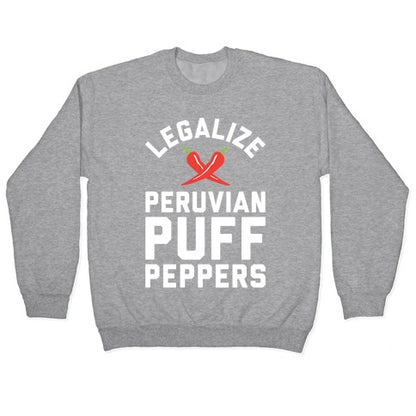 Legalize Peruvian Puff Peppers Crewneck Sweatshirt