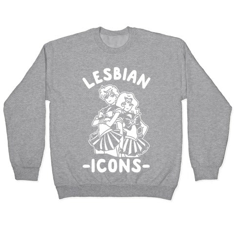 Lesbian Icons Crewneck Sweatshirt