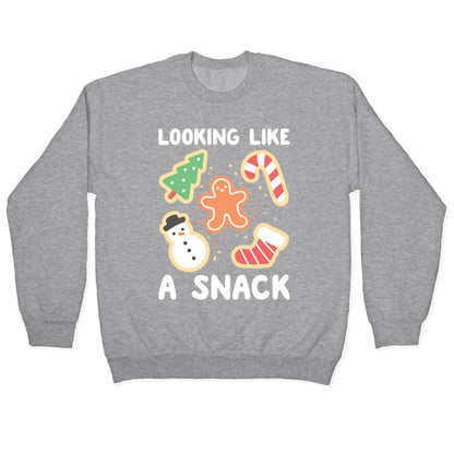 Looking Like A Snack Christmas Cookies Crewneck Sweatshirt