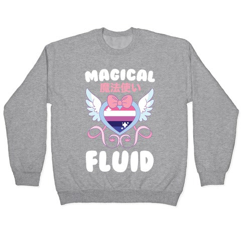 Magical Fluid - Genderfluid Crewneck Sweatshirt