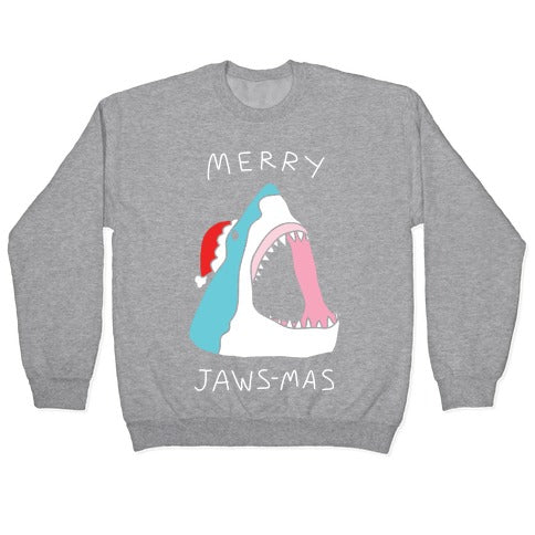 Merry Jaws-mas Christmas Crewneck Sweatshirt