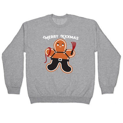 Merry XXXmas Gingerbread Crewneck Sweatshirt