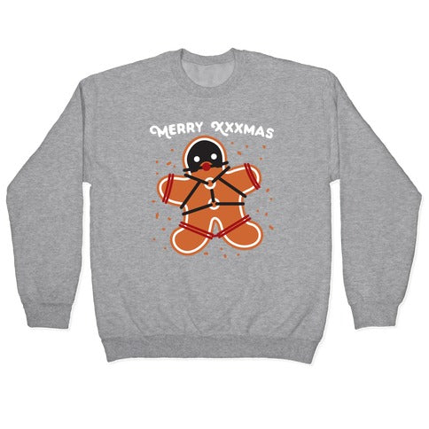 Merry XXXmas Gingerbread Crewneck Sweatshirt