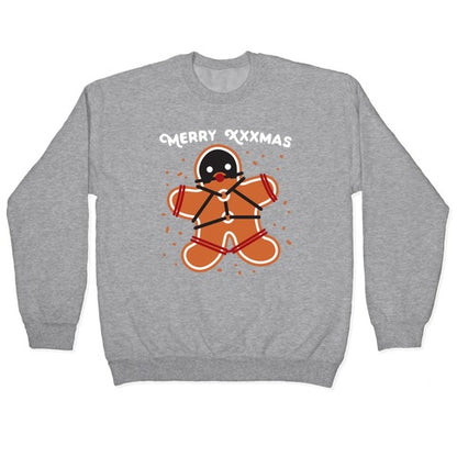 Merry XXXmas Gingerbread Crewneck Sweatshirt