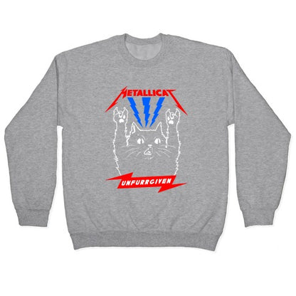 Metallicat Unfurrgiven Darkness Edition Crewneck Sweatshirt