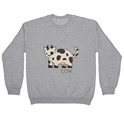 Mew Cow Crewneck Sweatshirt