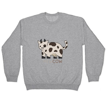 Mew Cow Crewneck Sweatshirt