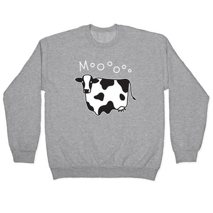 Moo Ghost Cow Crewneck Sweatshirt