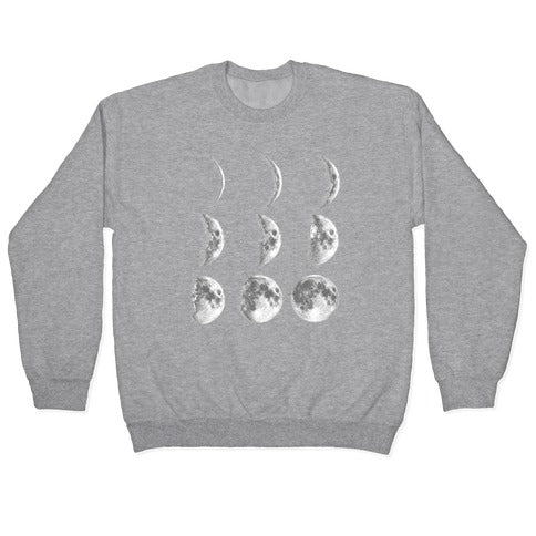 Moon Phases Crewneck Sweatshirt