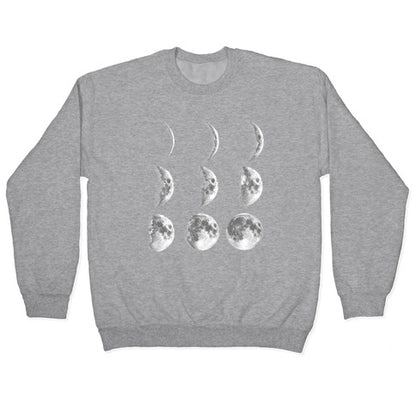 Moon Phases Crewneck Sweatshirt