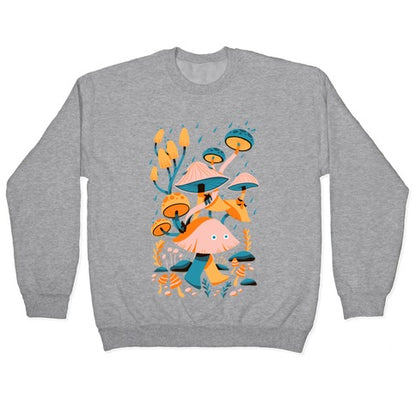 Mushroom Forest Spirits Crewneck Sweatshirt