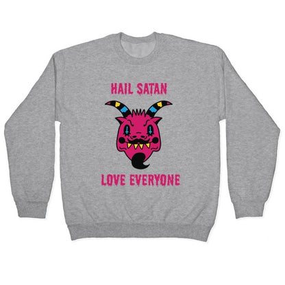 Pansexual Satan Crewneck Sweatshirt