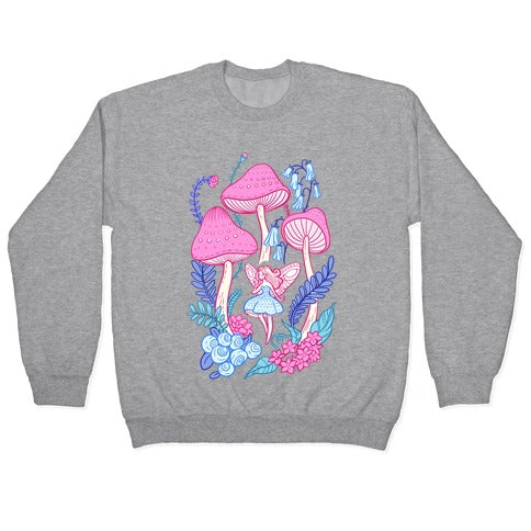 Pastel Fairy Garden Crewneck Sweatshirt