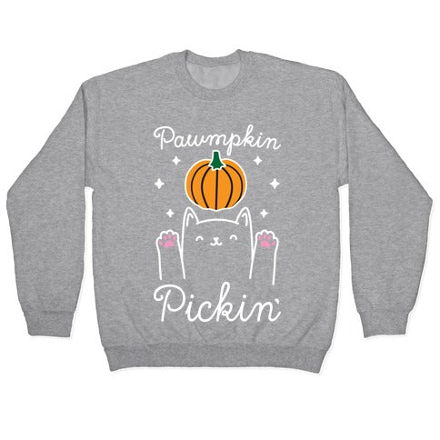 Pawmpkin Pickin' Crewneck Sweatshirt