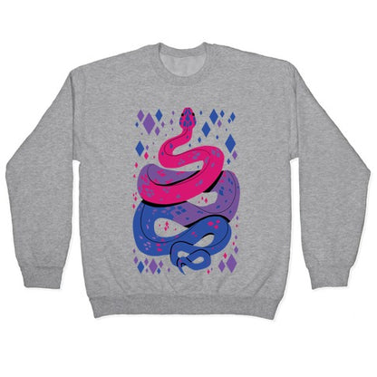 Pride Snakes: bi Crewneck Sweatshirt