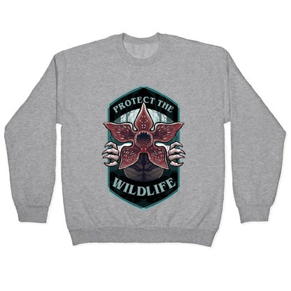 Protect The Wildlife Demogorgon Crewneck Sweatshirt