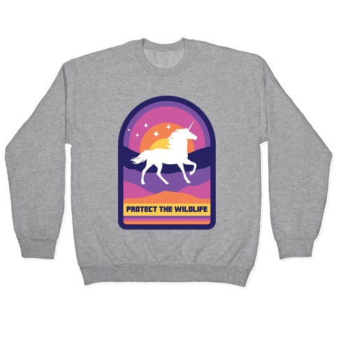 Protect The Wildlife (Unicorn) Crewneck Sweatshirt
