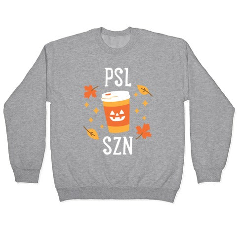 PSL SZN (Pumpkin Spice Latte Season) Crewneck Sweatshirt