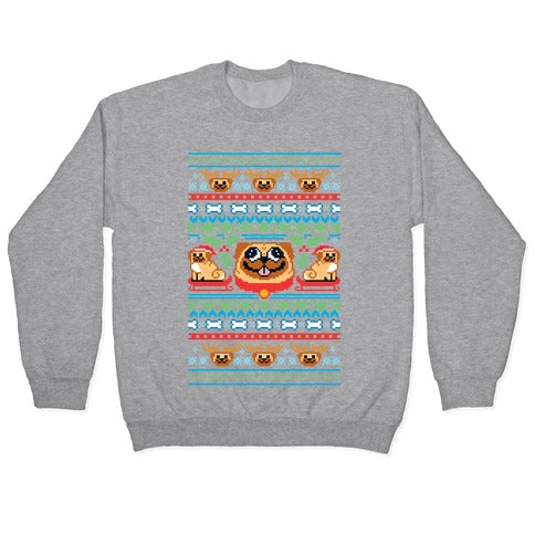 Pugly Sweater Crewneck Sweatshirt