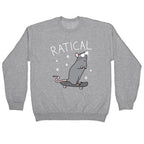  Ratical Rat Crewneck Sweatshirt