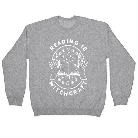 Reading is Witchcraft Crewneck Sweatshirt