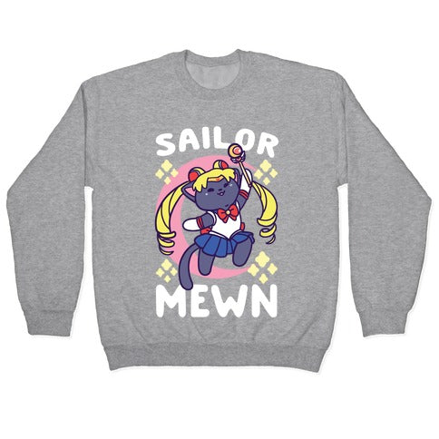 Sailor Mewn Crewneck Sweatshirt