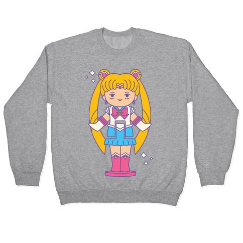 Sailor Moon Pocket Parody Crewneck Sweatshirt