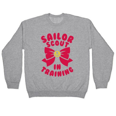 Sailor Scout In Training Crewneck Sweatshirt