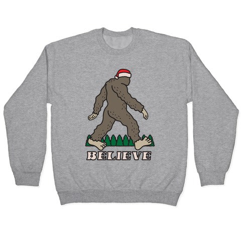 Santa Sasquatch Crewneck Sweatshirt