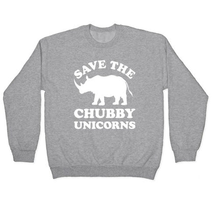 Save The Chubby Unicorns Crewneck Sweatshirt