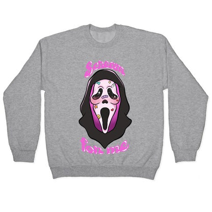 Scream For Me Crewneck Sweatshirt
