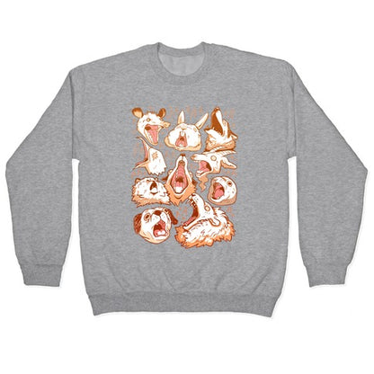 Screaming Animals Crewneck Sweatshirt