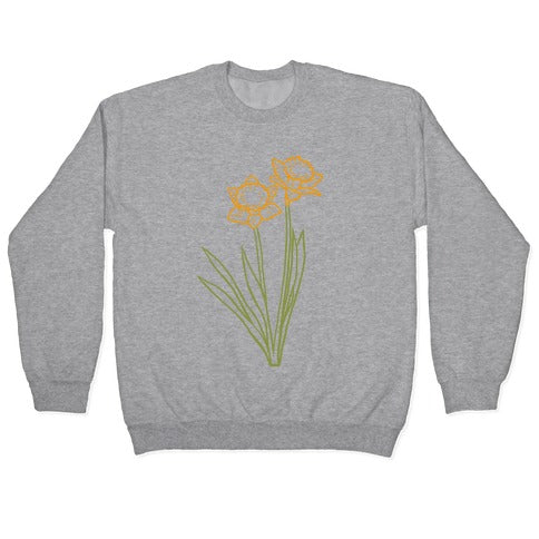 Simple Daffodils Crewneck Sweatshirt