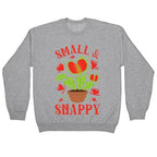 Small And Snappy Crewneck Sweatshirt