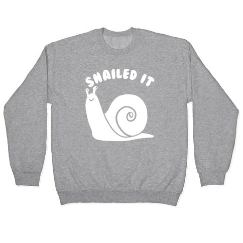 Snailed It Crewneck Sweatshirt