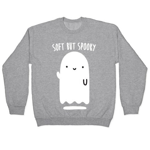 Soft But Spooky Ghost Crewneck Sweatshirt