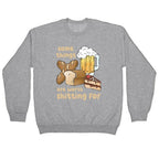 Some Things Are Worth Shitting For (Gluten Allergy) Crewneck Sweatshirt