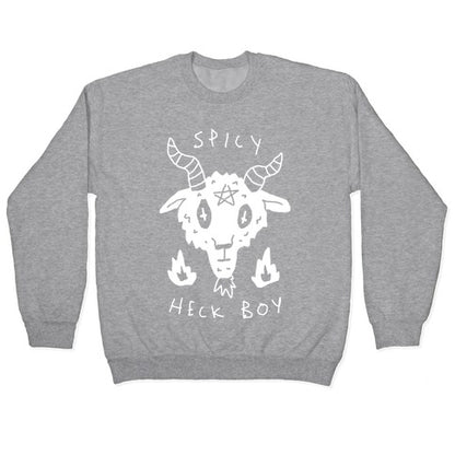 Spicy Heck Boy Satan Crewneck Sweatshirt