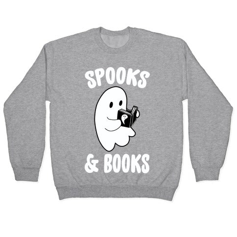 Spooks and Books Crewneck Sweatshirt
