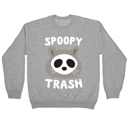 Spoopy Trash Raccoon Crewneck Sweatshirt