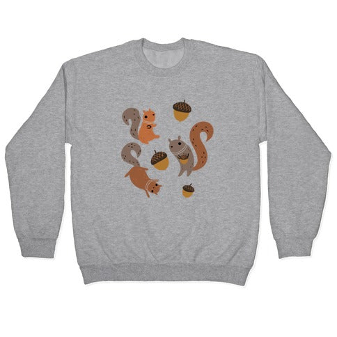 Squirrels In Space Crewneck Sweatshirt