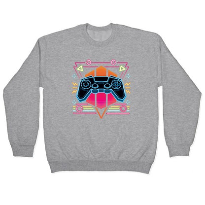 Synthwave Gamer Crewneck Sweatshirt