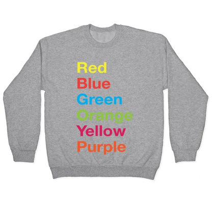 The Colors Crewneck Sweatshirt