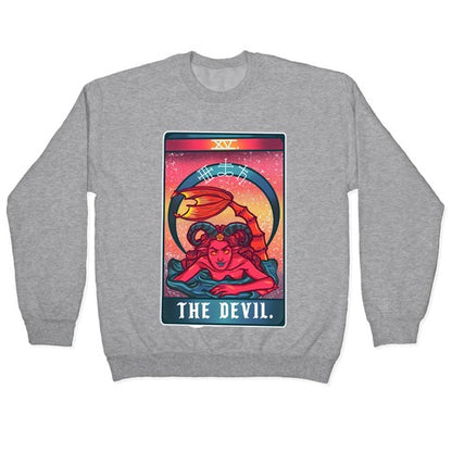 The Devil Siren Tarot Crewneck Sweatshirt