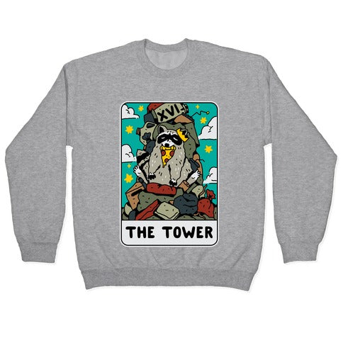 The Garbage Tower Tarot Crewneck Sweatshirt