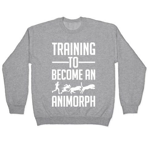 Training To Become An Animorph Crewneck Sweatshirt