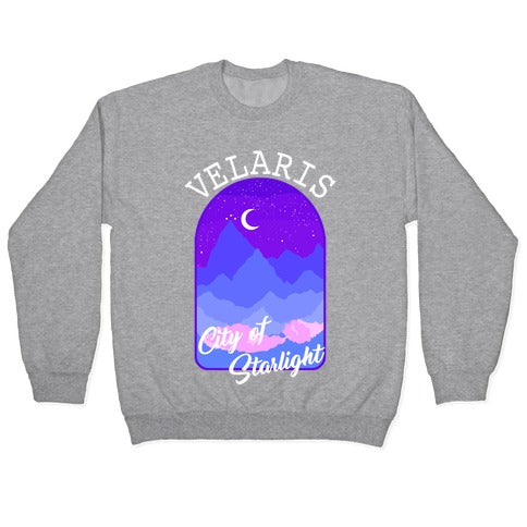 Velaris City of Starlight Crewneck Sweatshirt