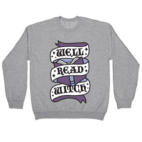 Well Read Witch Crewneck Sweatshirt