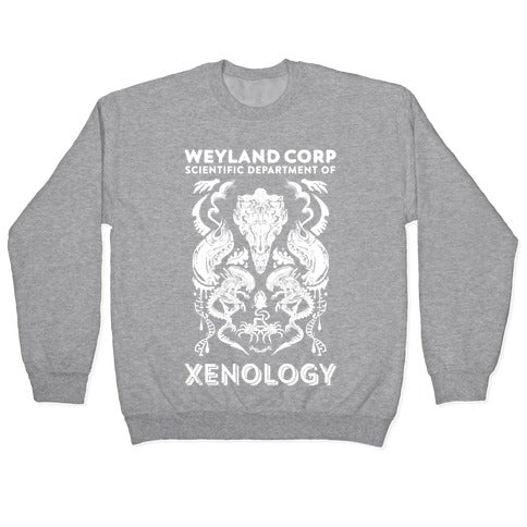 Weyland Corp Scientific Department Of Xenology Crewneck Sweatshirt