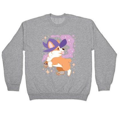 Witch Corgi Crewneck Sweatshirt